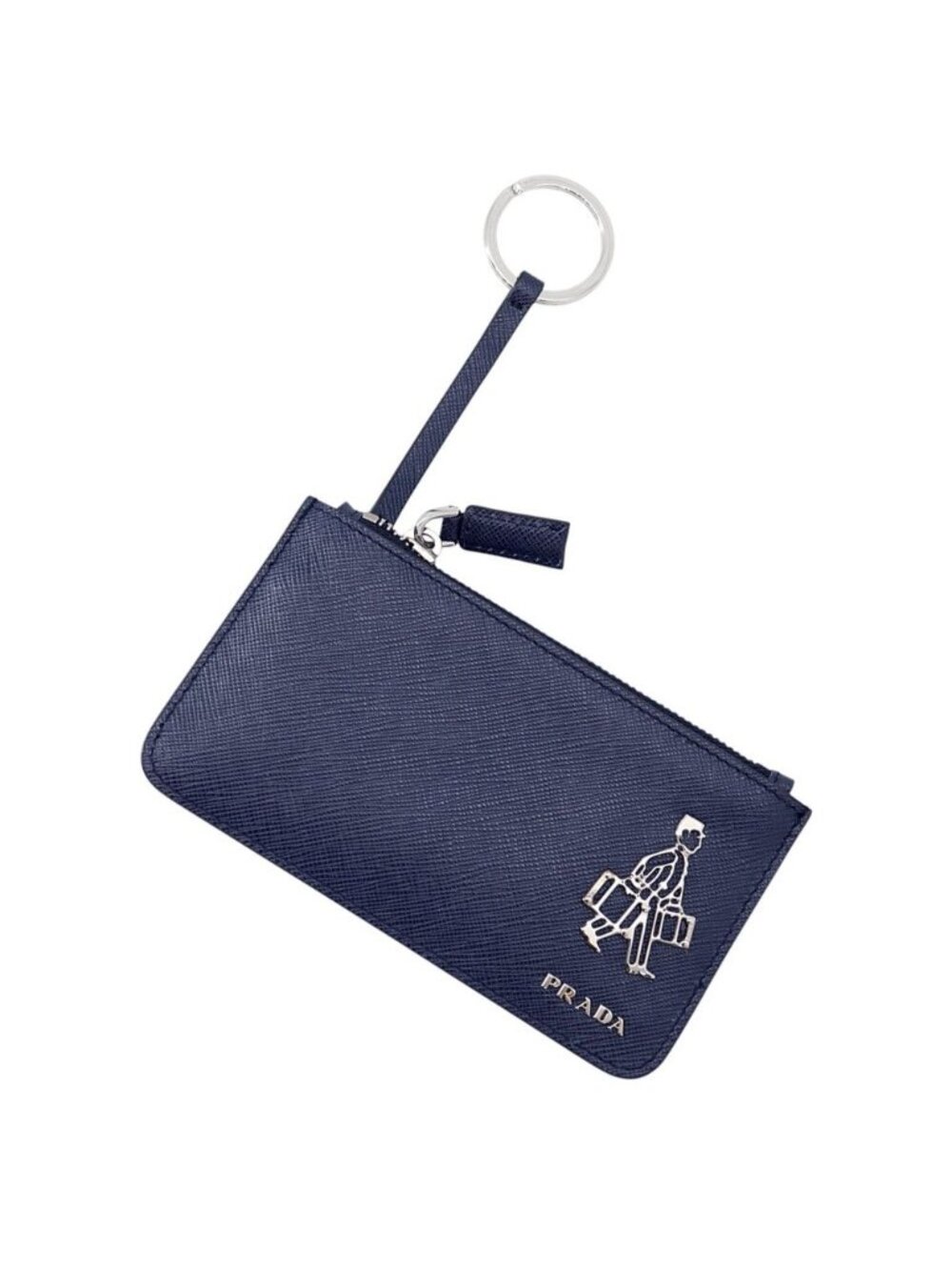 Prada Coin Purse Toberboy Saffiano Leather